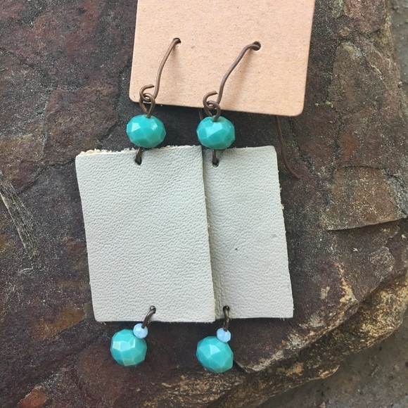 Ina Maka Designs Jewelry - Leather Earrings Ina Maka Designs Jewelry - Leather Earrings